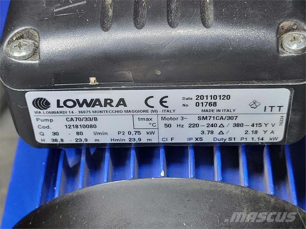  LOWARA CA70/33/B Vodní čerpadla