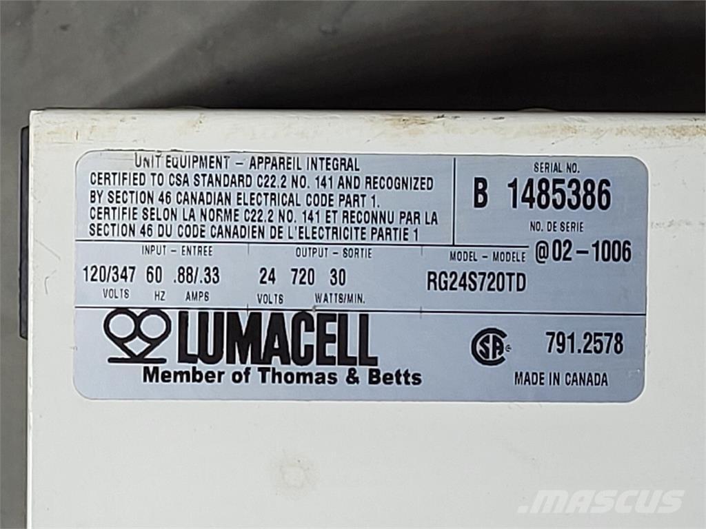  LUMACELL RG24S720TD Baterie