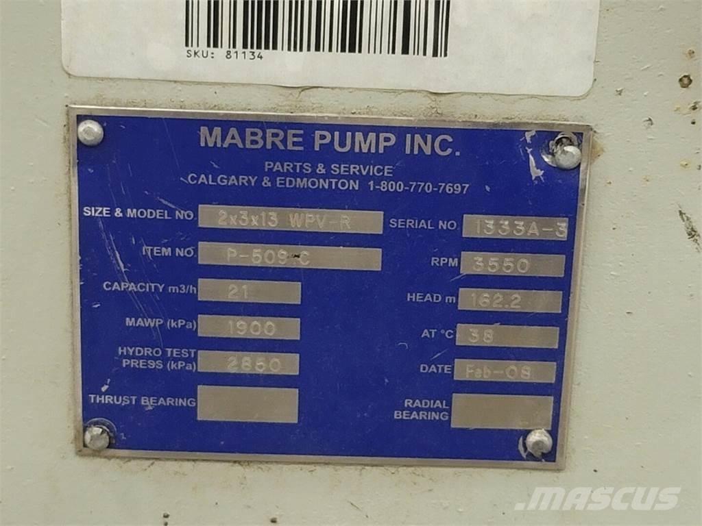  MABRE PUMP WPV-R Vodní čerpadla