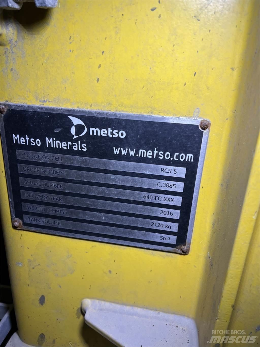 Metso RCS 5 Ostatní podzemní zařízení