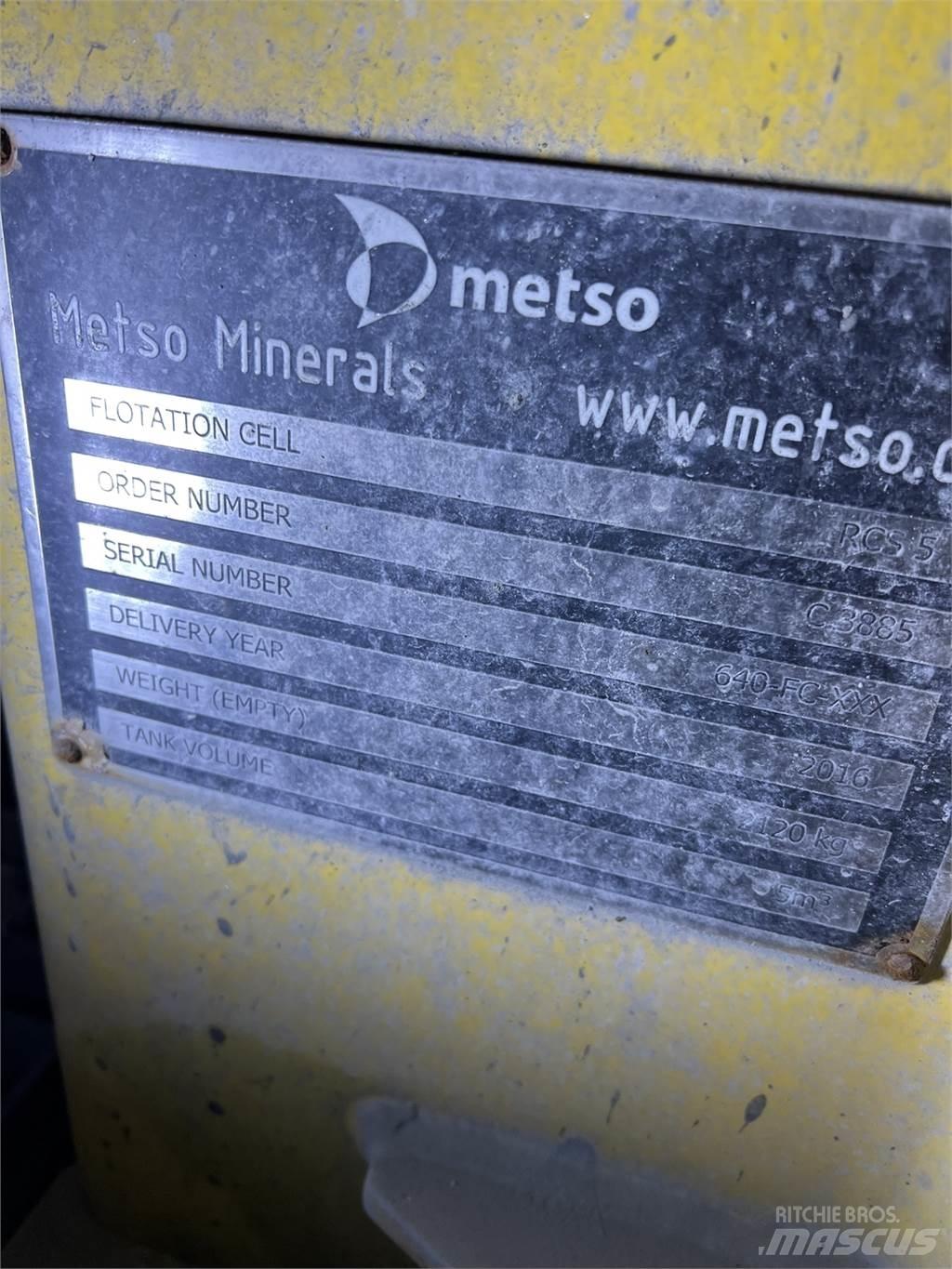 Metso RCS 5 Ostatní podzemní zařízení