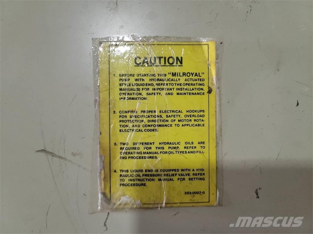  MILROYAL MC1-M40-D141 Vodní čerpadla