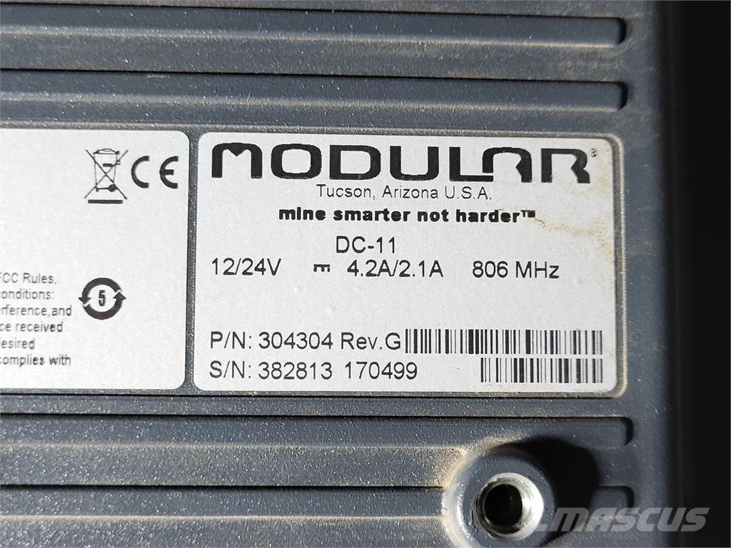  MODULAR MINING DC-11 Ostatní podzemní zařízení