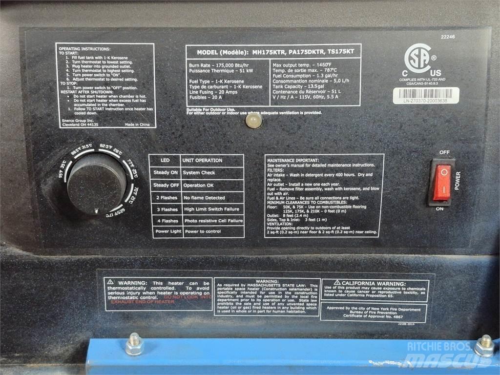 MR HEATER MH175KTR Stavebnictví - ostatní