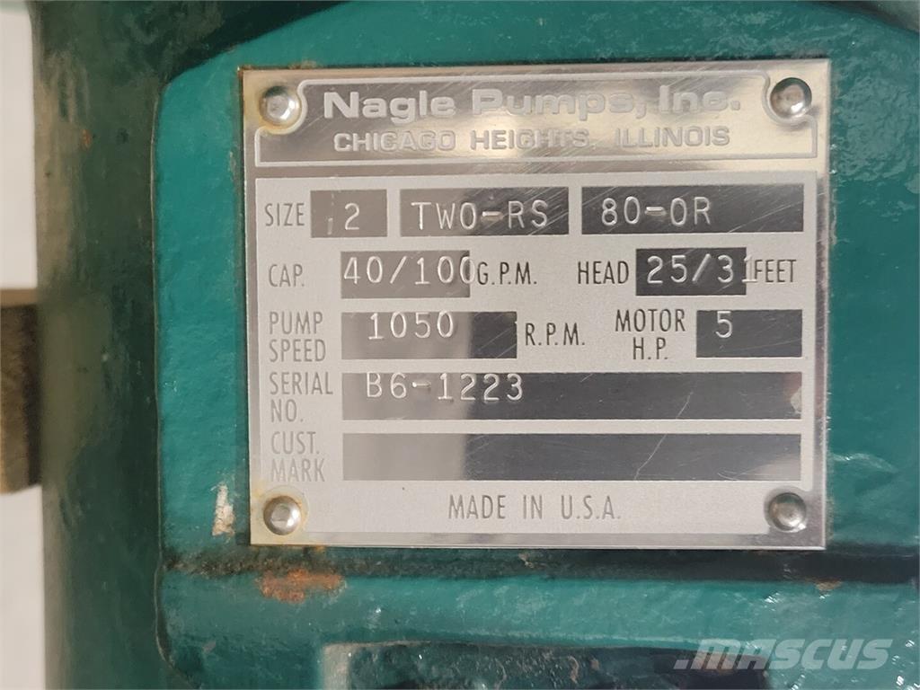  NAGLE TWO-RS Vodní čerpadla