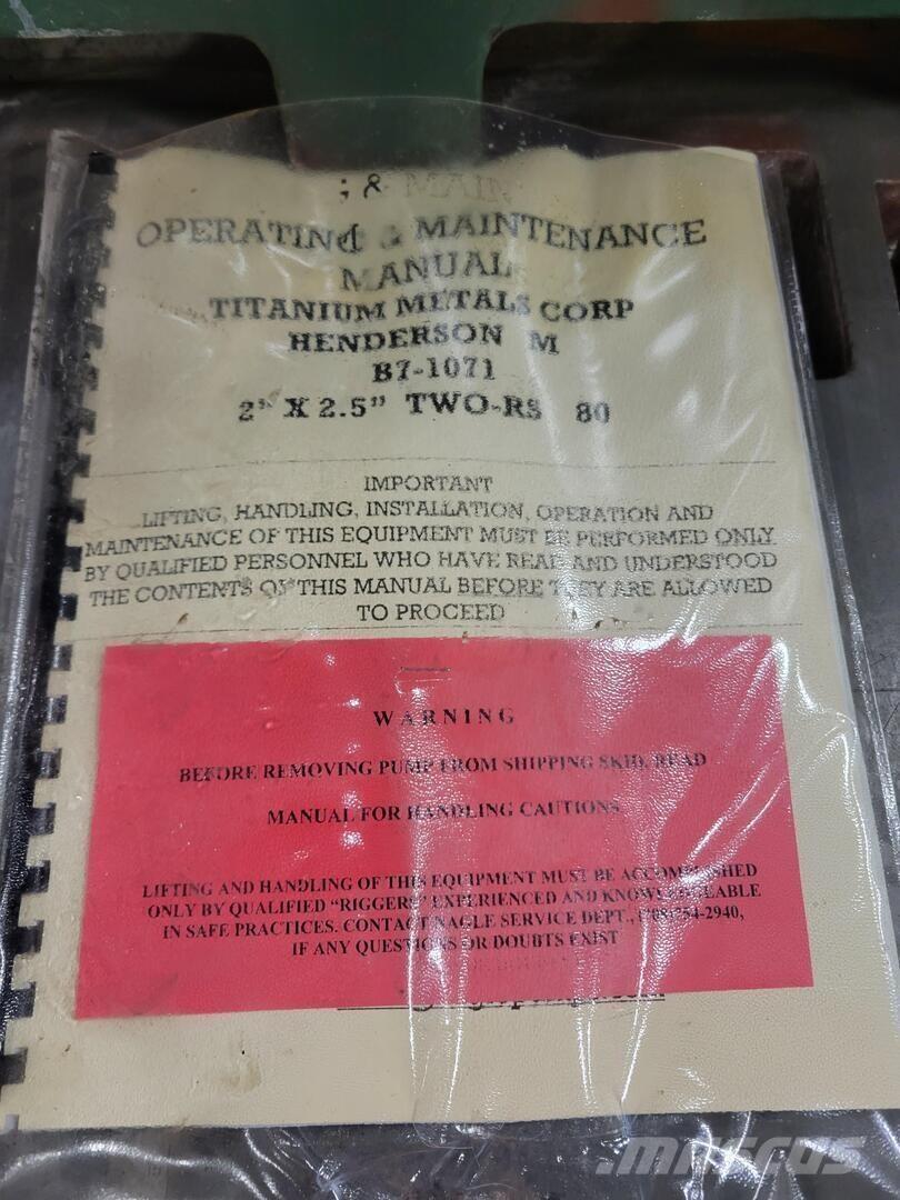  NAGLE TWO-RS Vodní čerpadla