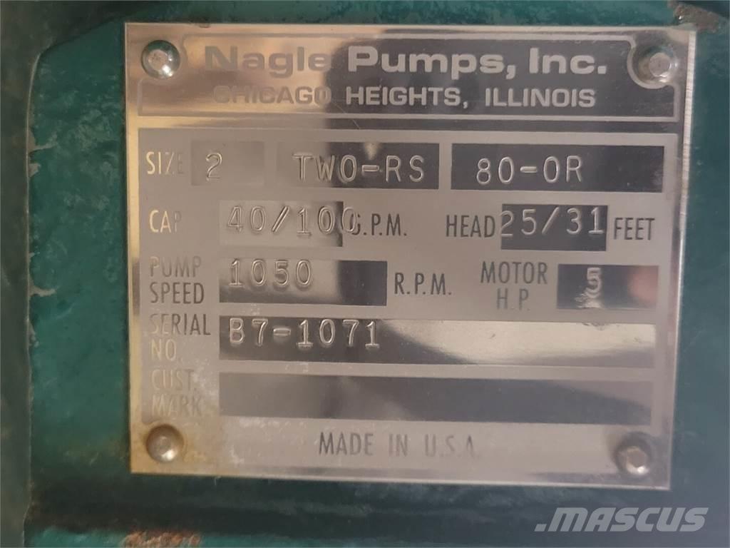  NAGLE TWO-RS Vodní čerpadla