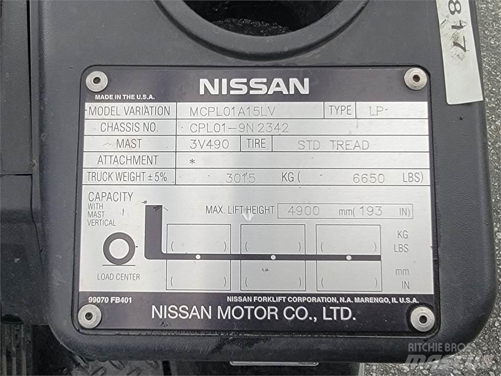 Nissan MCPL01A15LV Stavebnictví - ostatní