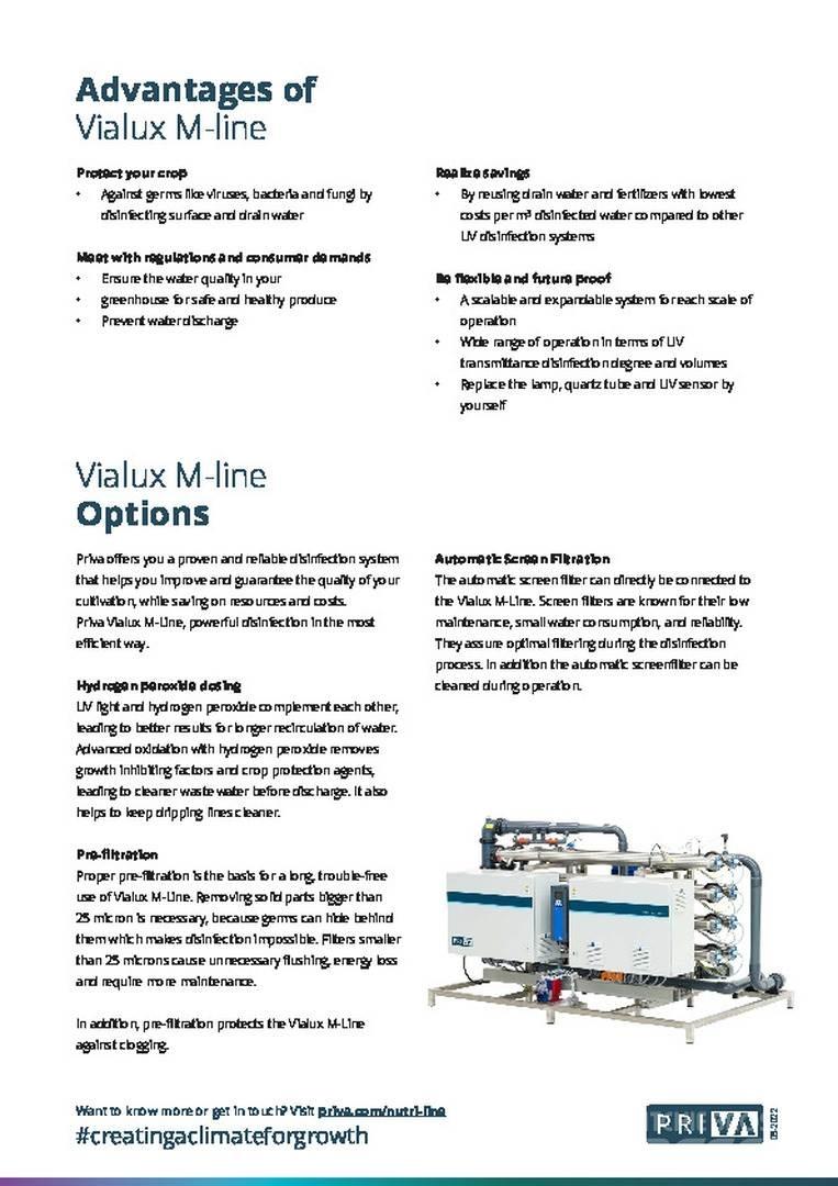  PRIVA Vialux M-line Stavebnictví - ostatní