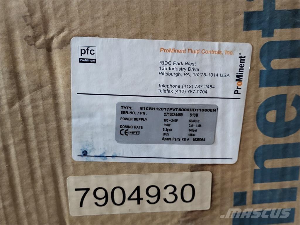  PROMINENT S1CB Vodní čerpadla