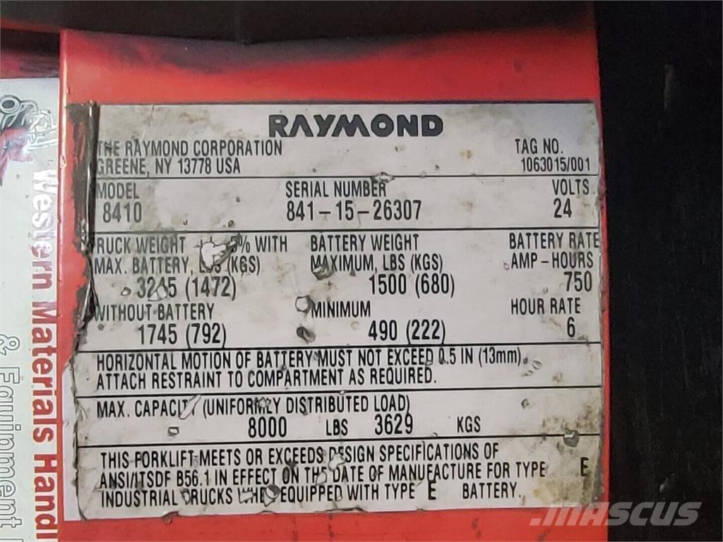 Raymond 8410 Stavebnictví - ostatní