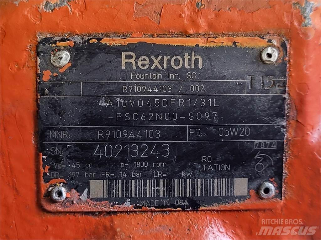 Rexroth R910944103 Vodní čerpadla