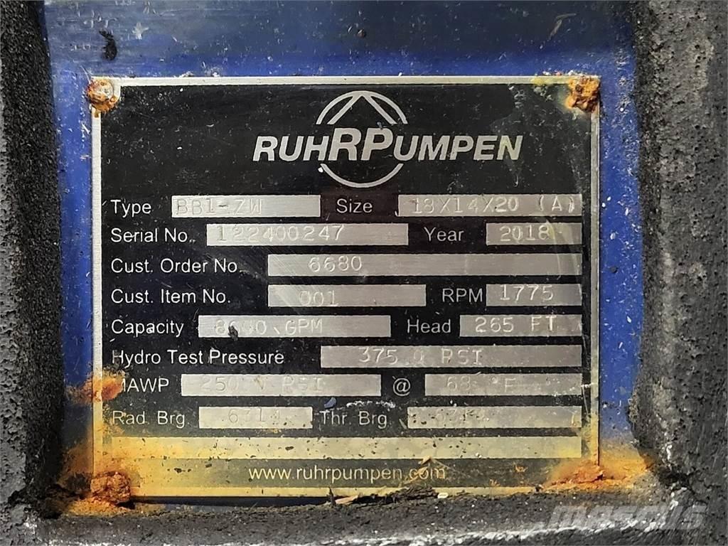  RUHRPUMPEN BB1-ZW Vodní čerpadla