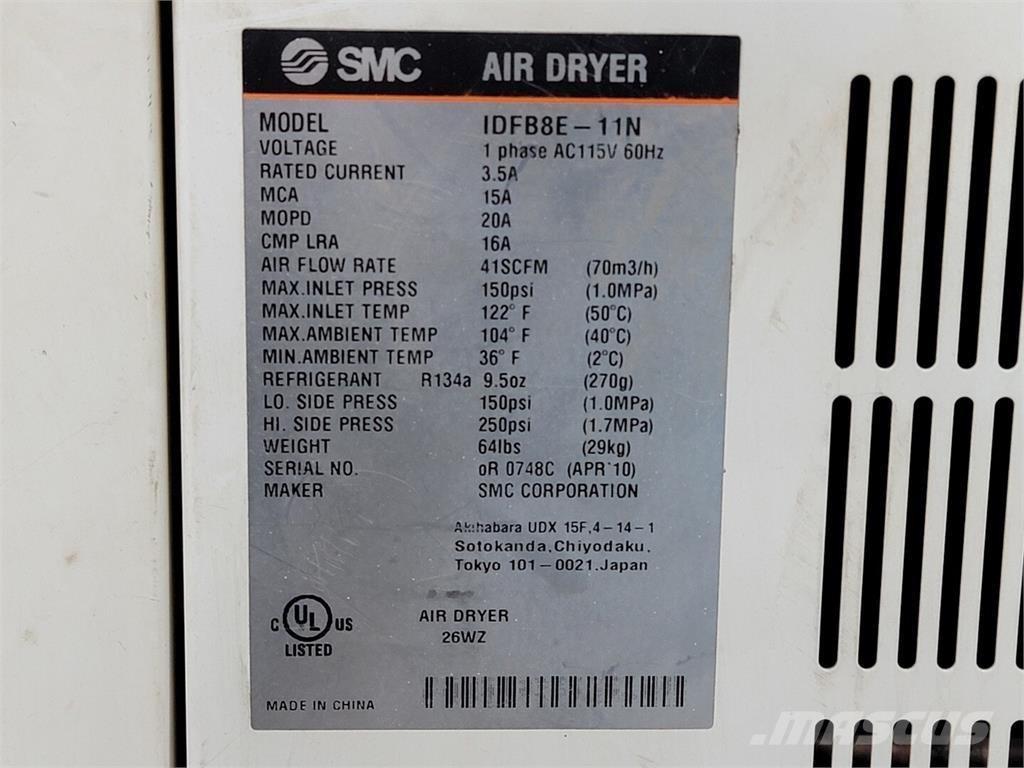  SCM IDFB8E-11N Sušiče stlačeného vzduchu