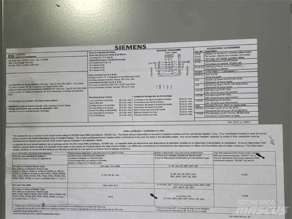 Siemens EQ424225 Stavebnictví - ostatní