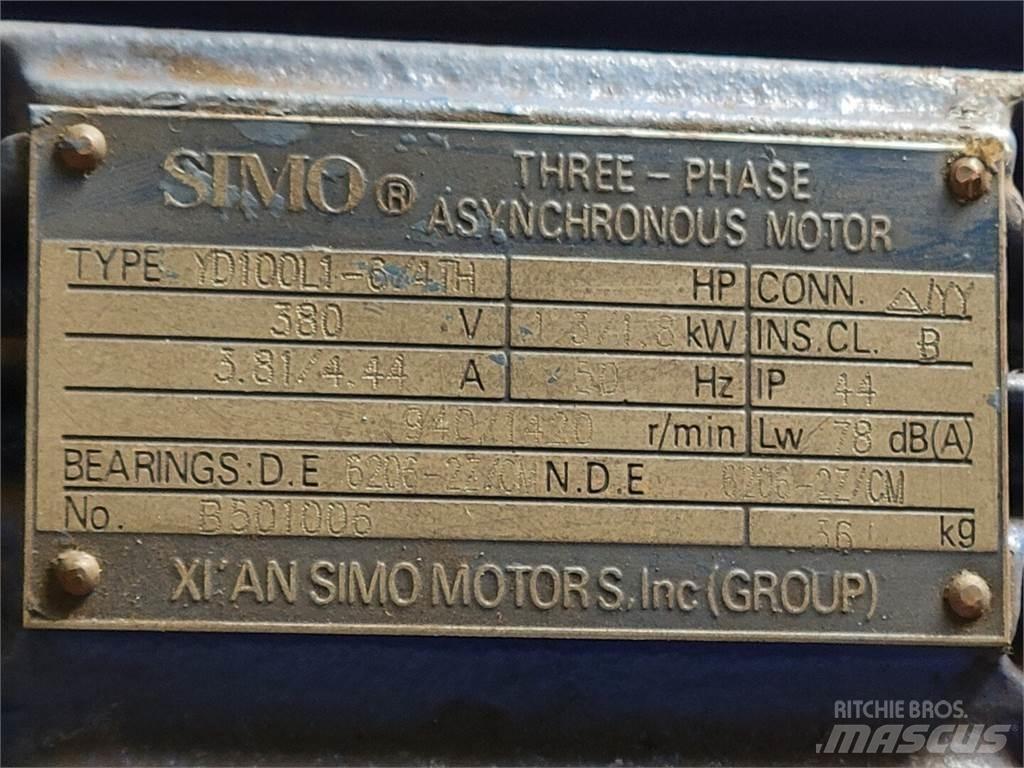  SIMO YD100L1-6/4TH Průmyslové motory