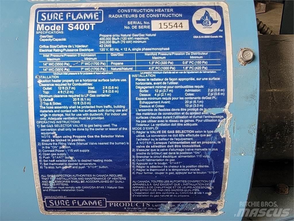  SURE FLAME S400T Topení a zařízení pro rozmrazování