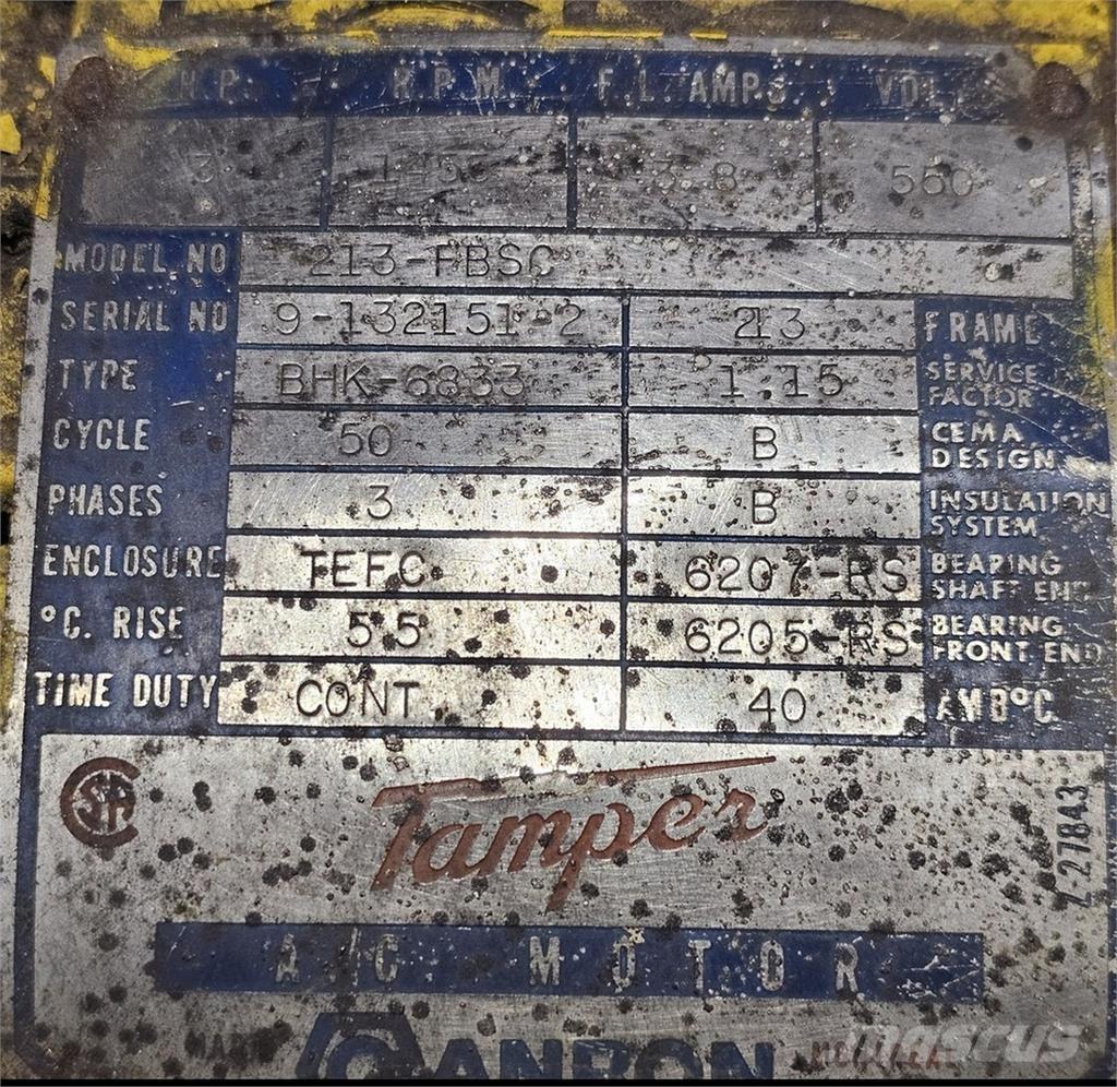  TAMPER Průmyslové motory