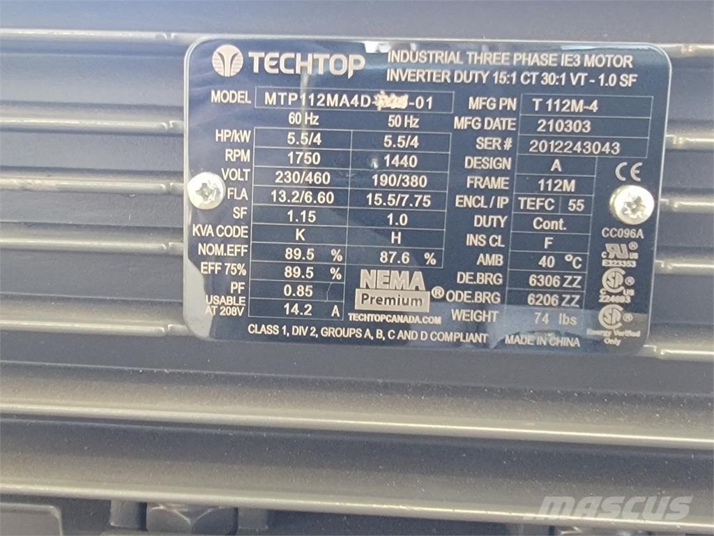  TECHTOP MTP112MA4D Průmyslové motory
