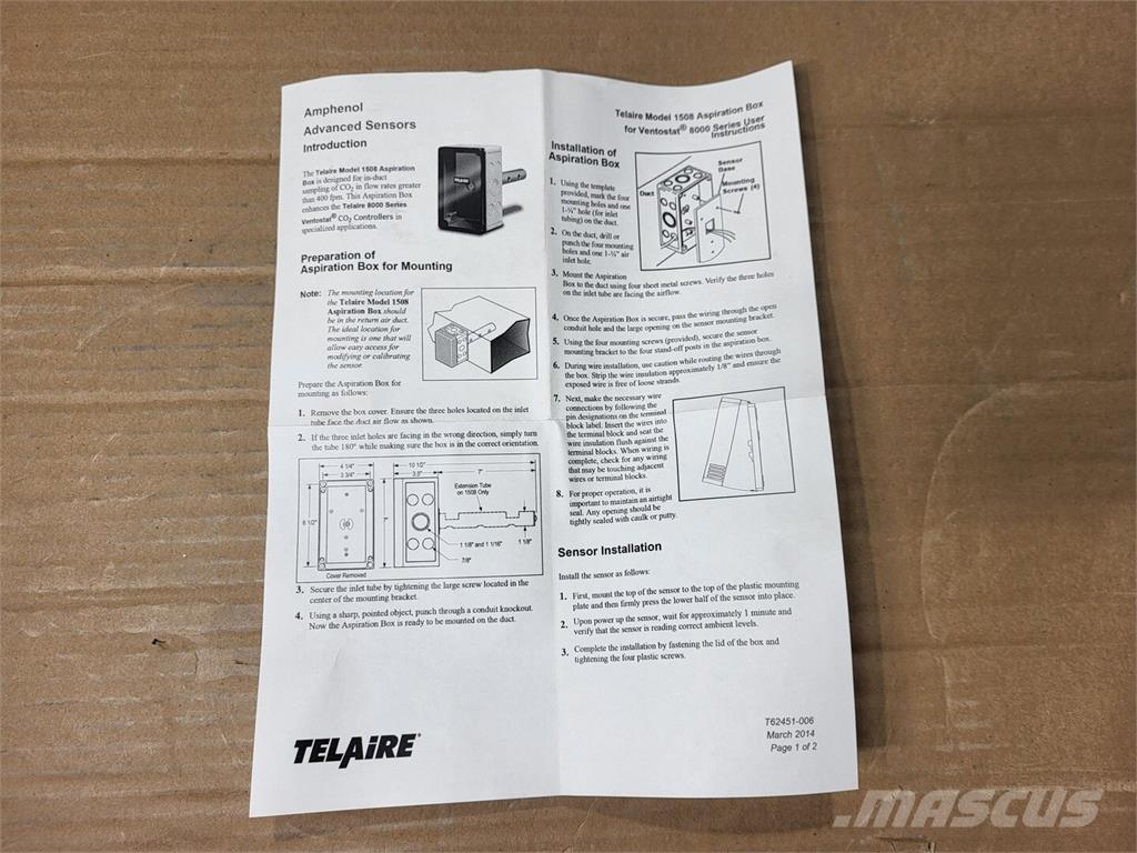  TELAIRE 1508 Stavebnictví - ostatní