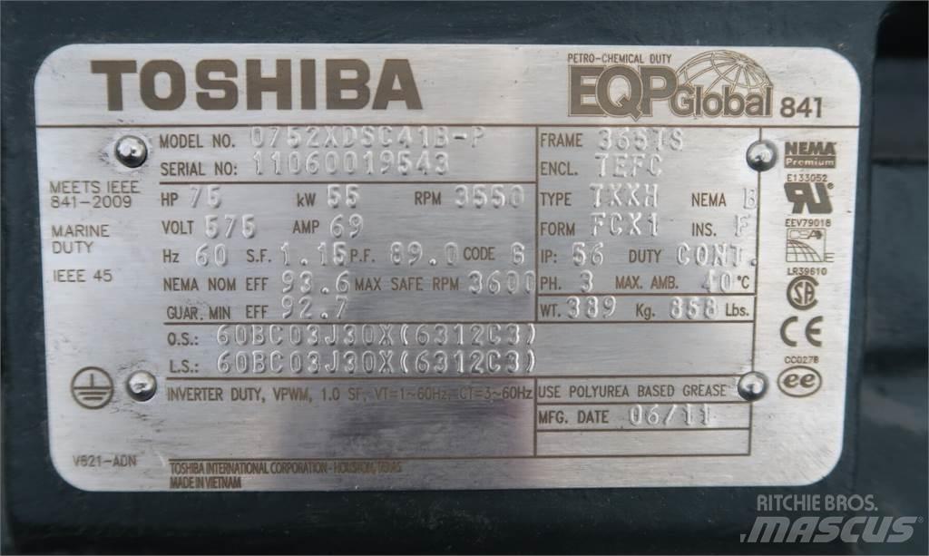  TOSHIBA 0752XDSC41B-P Průmyslové motory