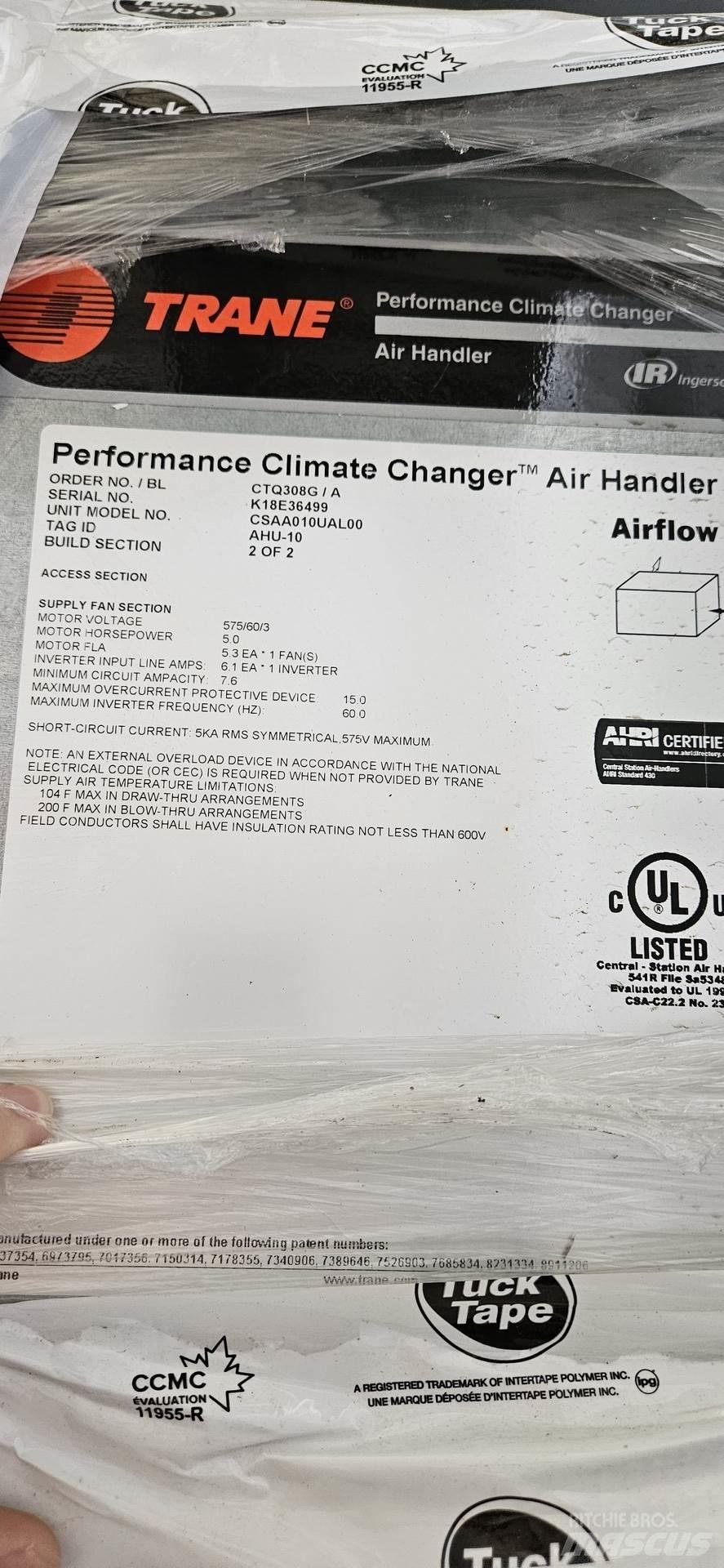 Trane CSAA010UAL00 Topení a zařízení pro rozmrazování