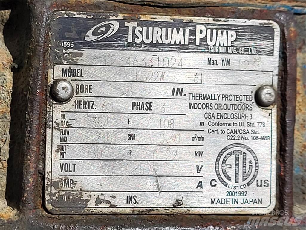 Tsurumi LH322W Vodní čerpadla
