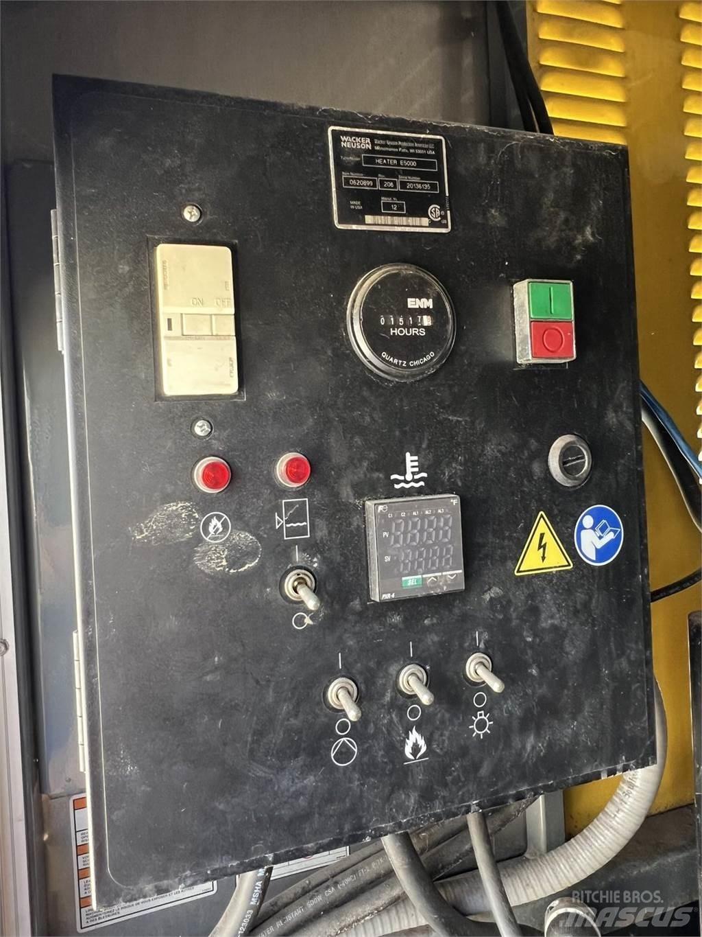 Wacker Neuson E5000 Topení a zařízení pro rozmrazování