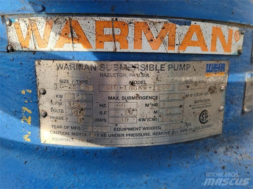 Warman 440-186KW-1200 Vodní čerpadla