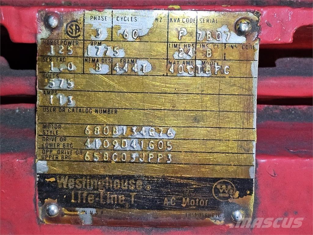 Westinghouse TBFC Průmyslové motory