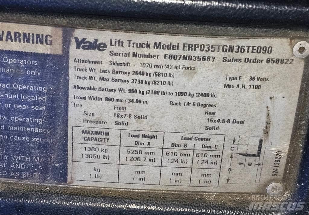 Yale ERP035TGN36TE090 Stavebnictví - ostatní
