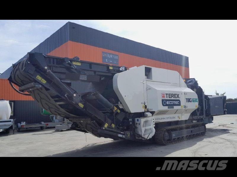 Terex TBG630 Drtící zařízení
