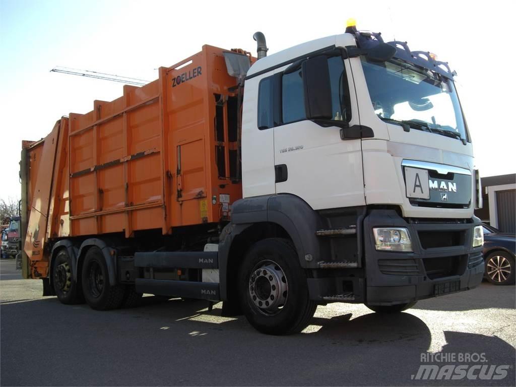 MAN 26320L TGS Popelářské vozy