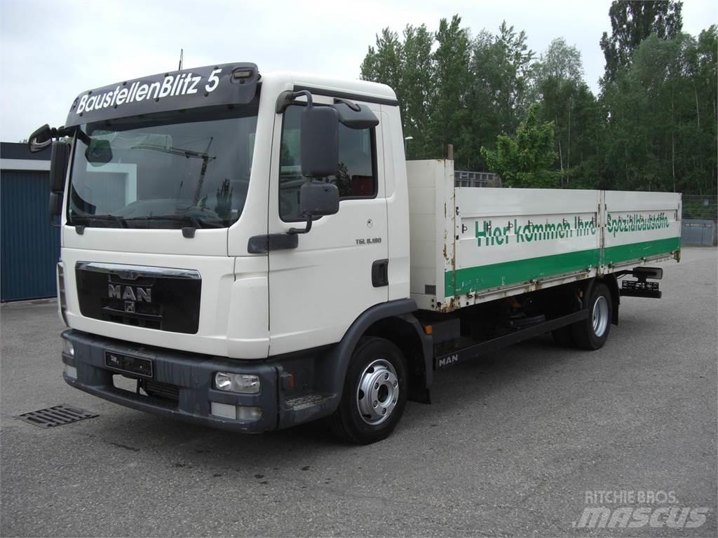 MAN 8180L Valníky/Sklápěcí bočnice
