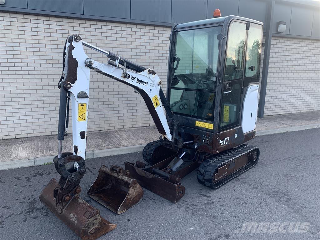 Bobcat E17 Pásová rýpadla