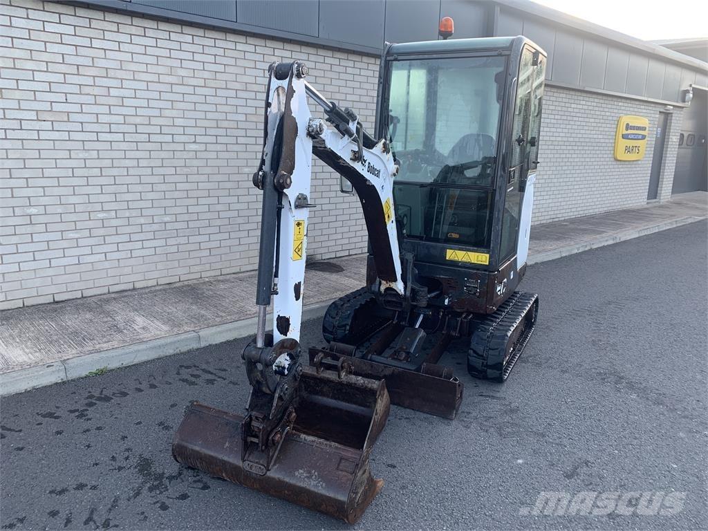 Bobcat E17 Pásová rýpadla