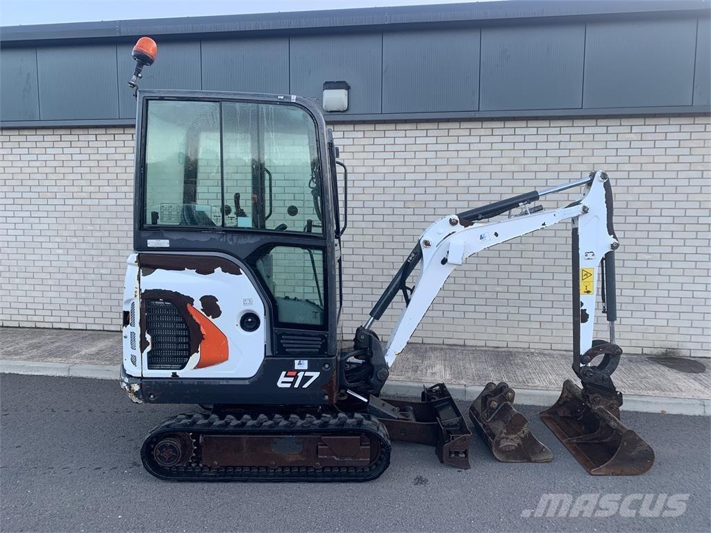 Bobcat E17 Pásová rýpadla