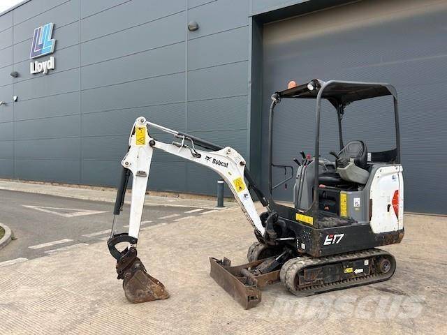 Bobcat E17 Pásová rýpadla