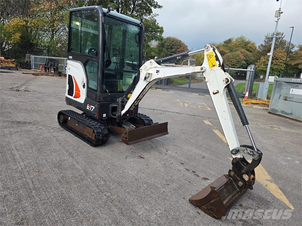 Bobcat E17 Pásová rýpadla