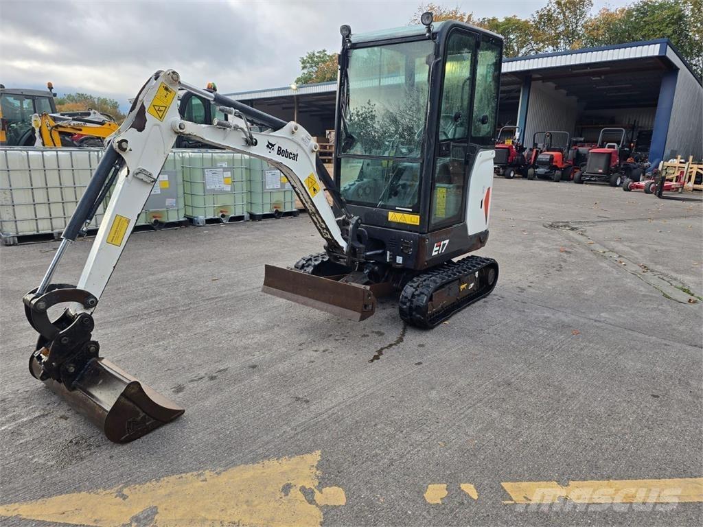 Bobcat E17 Pásová rýpadla
