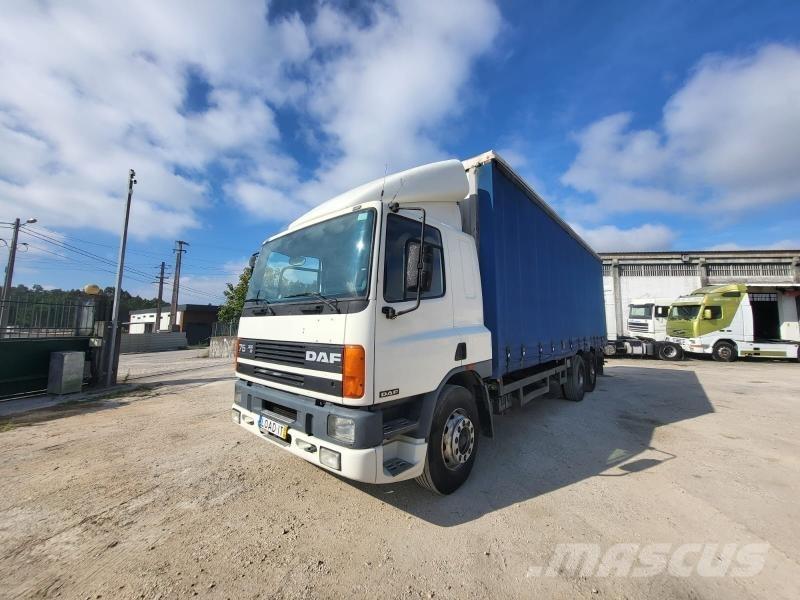 DAF 75 ATI 300 Zaplachtované vozy