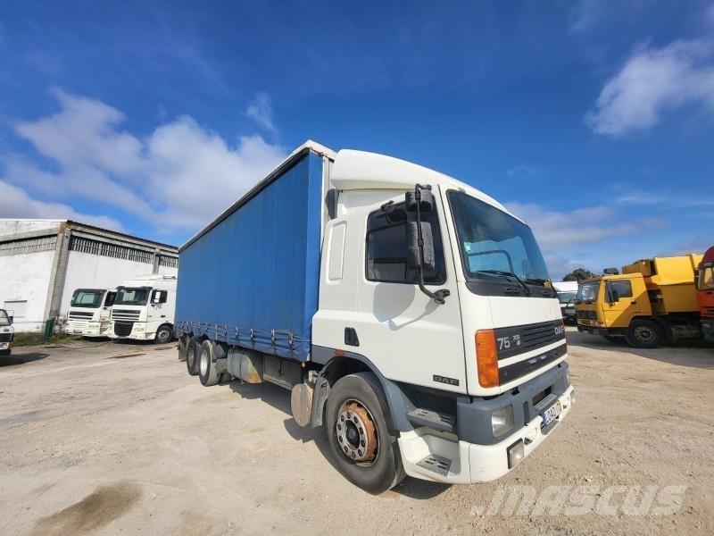 DAF 75 ATI 300 Zaplachtované vozy