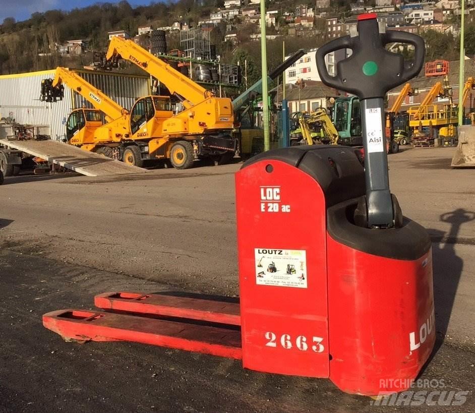 LOC E20 Ručně vedené vysokozdvižné vozíky