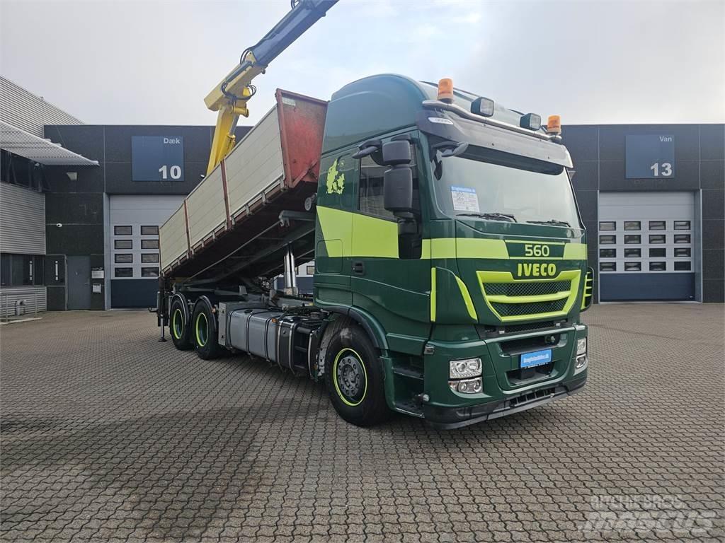 Iveco Stralis 560 6x4 Lanový nosič kontejnerů