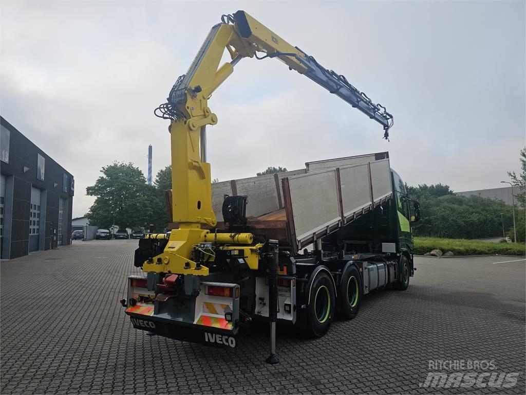Iveco Stralis 560 6x4 Lanový nosič kontejnerů