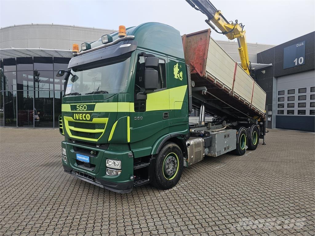 Iveco Stralis 560 6x4 Lanový nosič kontejnerů