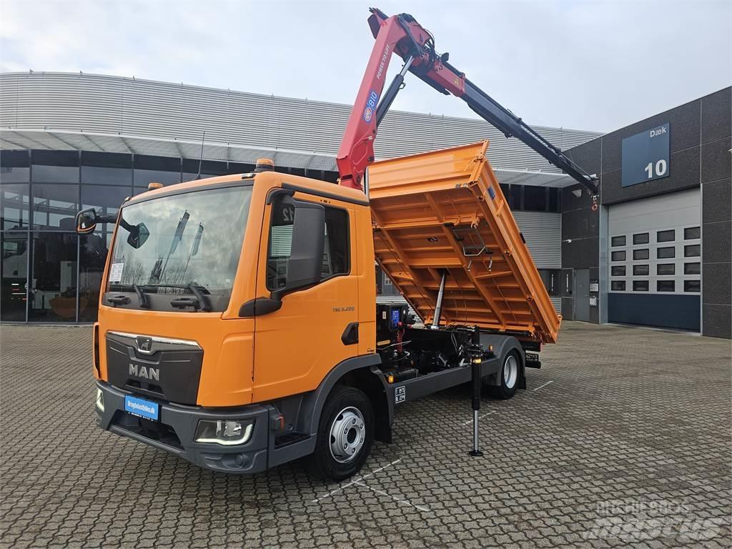 MAN TGL 8.220 Autojeřáby, hydraulické ruky