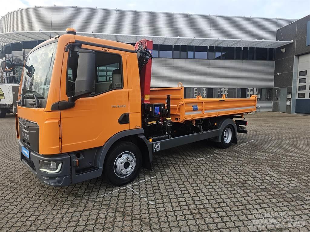 MAN TGL 8.220 Autojeřáby, hydraulické ruky