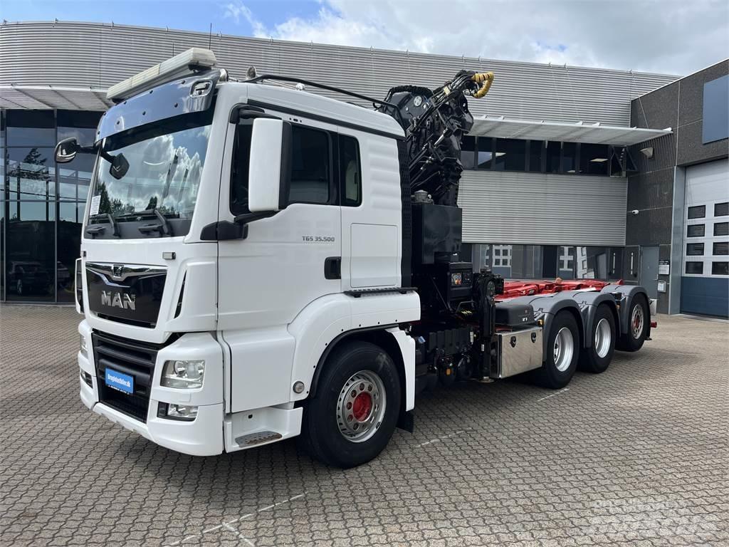 MAN TGS 35.500 8x4 Lanový nosič kontejnerů