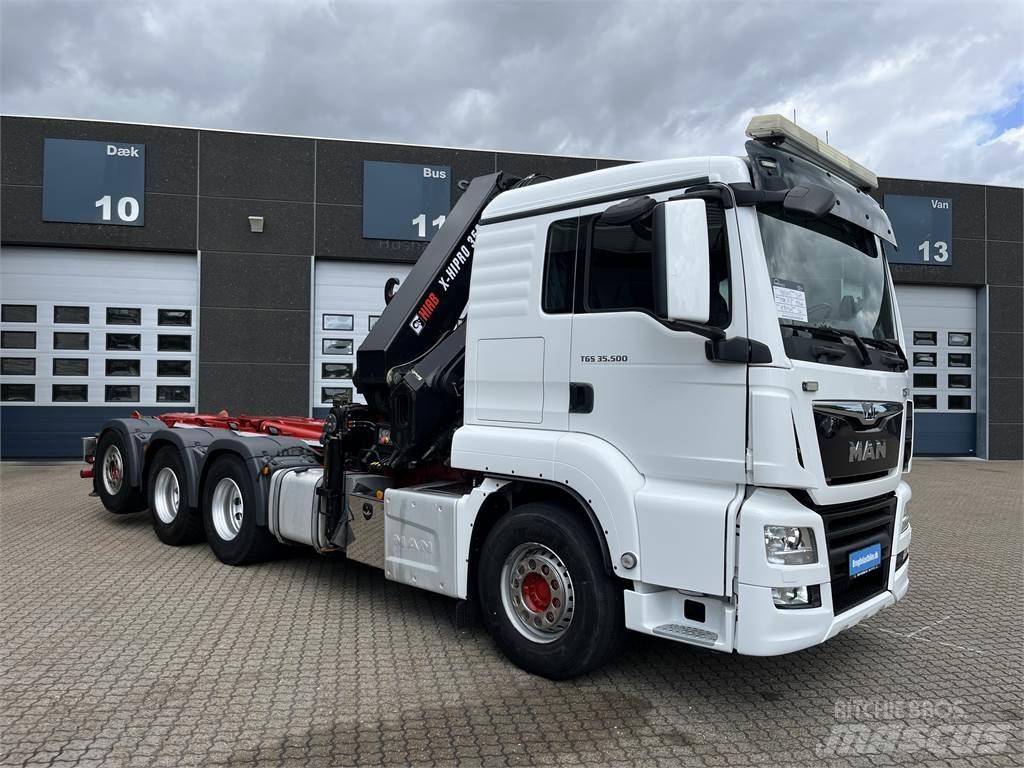 MAN TGS 35.500 8x4 Lanový nosič kontejnerů